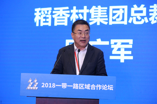 稻香村集团总裁 周广军（人民网记者 吉羽 摄）