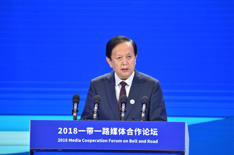 人民日报社社长李宝善（人民网记者 翁奇羽 摄）