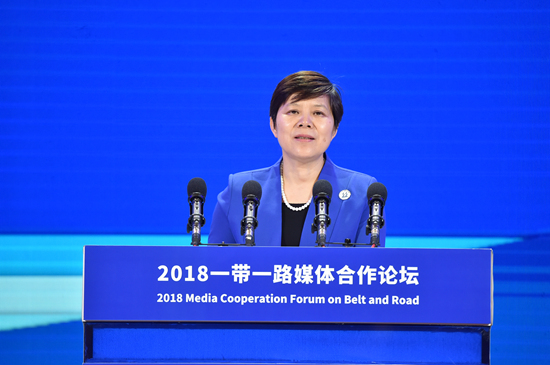 山东省副省长 任爱荣（人民网记者 翁奇羽 摄）