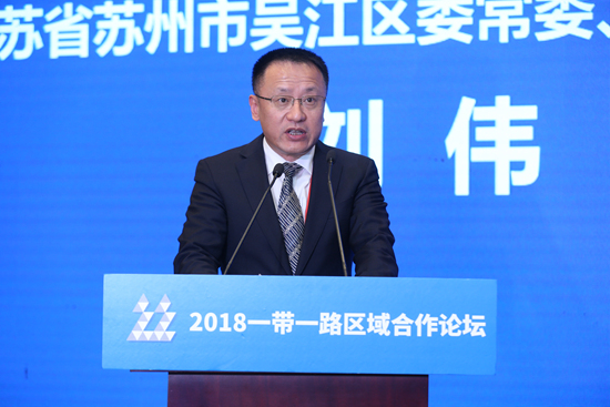 江苏省苏州市吴江区委常委、宣传部部长 刘伟（人民网记者 吉羽 摄）