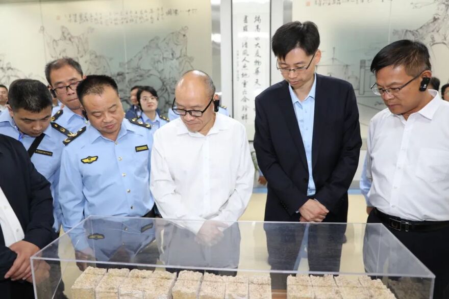 与会代表进行实地观摩